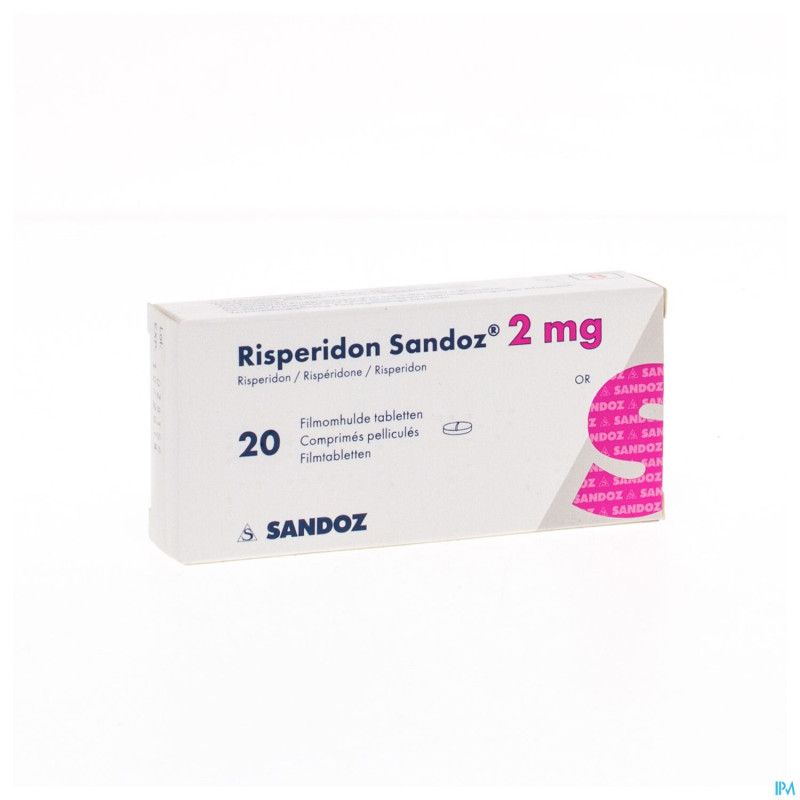Risperidon sandoz comp pell  20 x 2 mg