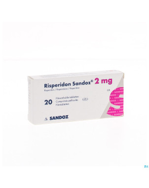 Risperidon sandoz comp pell  20 x 2 mg