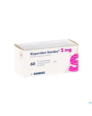 Risperidon sandoz comp pell  60 x 2 mg