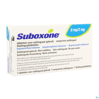 Suboxone 8mg/2,0mg tabl subl  7