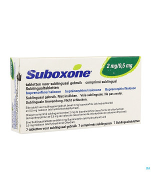 Suboxone 2mg/0,5mg tabl subl  7