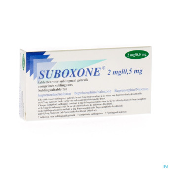 Suboxone 2mg/0,5mg tabl subl  7