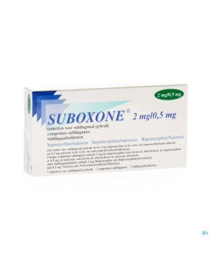 Suboxone 2mg/0,5mg tabl subl  7