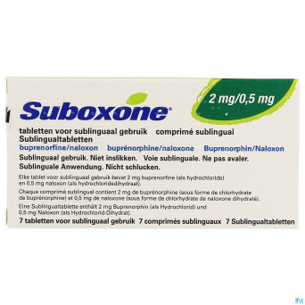 Suboxone 2mg/0,5mg tabl subl  7