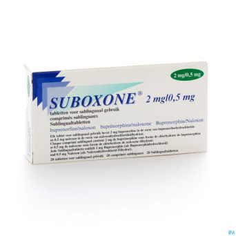 Suboxone 2mg/0,5mg tabl subl 28