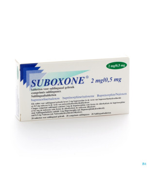 Suboxone 2mg/0,5mg tabl subl 28