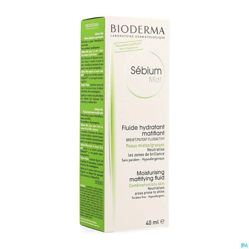 Bioderma sebium mat incolore creme pg    40ml