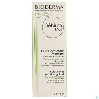 Bioderma sebium mat incolore creme pg    40ml