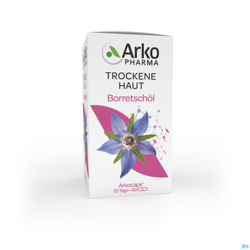 Arkogelules huile de bourrache    60
