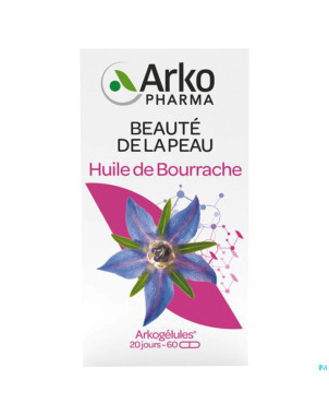 Arkogelules huile de bourrache    60