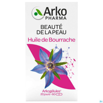 Arkogelules huile de bourrache    60