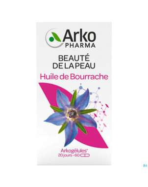 Arkogelules huile de bourrache    60