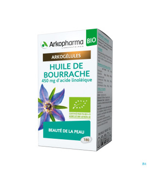 Arkogelules huile de bourrache    180