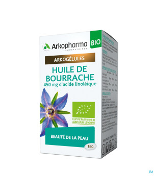 Arkogelules huile de bourrache    180