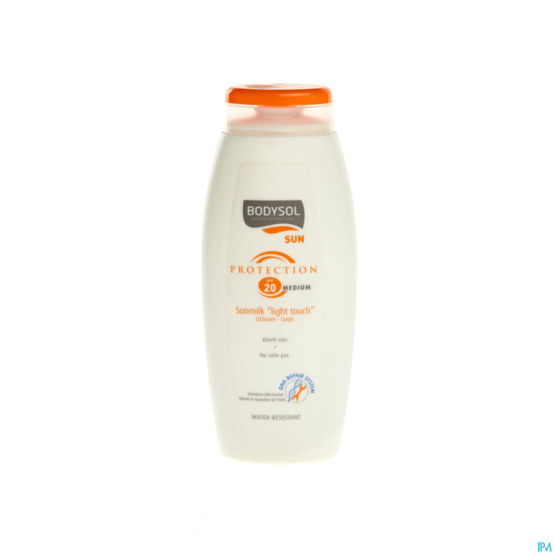 Bodysol sun light touch ip20 250ml