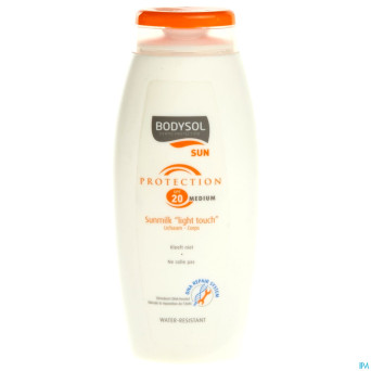 Bodysol sun light touch ip20 250ml