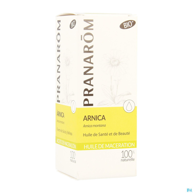 Arnica    extrait lipidique bio fl 50ml pranarom