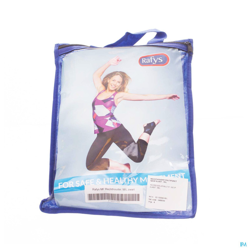 Rafys redresseur multifonct. neop. bleu m/l 092