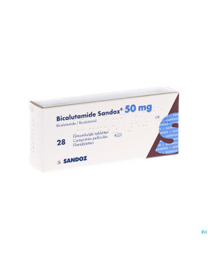 Bicalutamide sandoz  50 mg comp pell 28 x 50mg