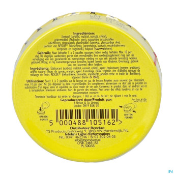 Bach rescue pastilles orange s/sucre    50g