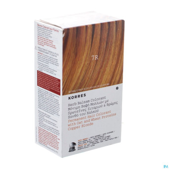 Korres kh baume colorant 7r copper blonde herb