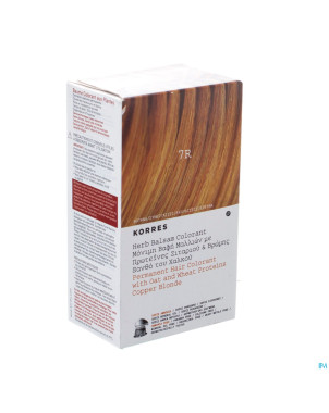 Korres kh baume colorant 7r copper blonde herb