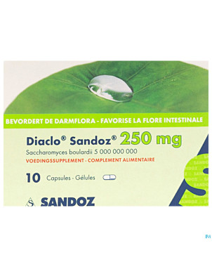Diaclo sandoz 250mg caps 10