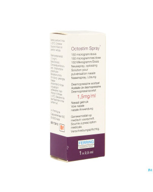 Octostim spray nasal 1,5mg/ml 2,5 ml 150 mcg/dose