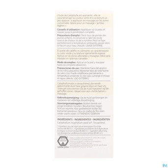 Pranarom hv calophylle bio 50ml