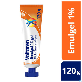 Voltaren emulgel 1 % gel 120 g laminaattube