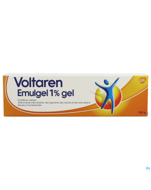 Voltaren emulgel 1 % gel 120 g laminaattube