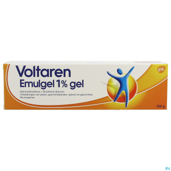 Voltaren emulgel 1 % gel 120 g laminaattube