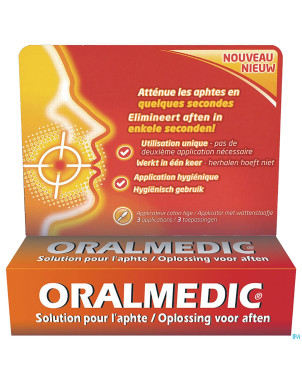 Oralmedic contre aphtes applicateur 3