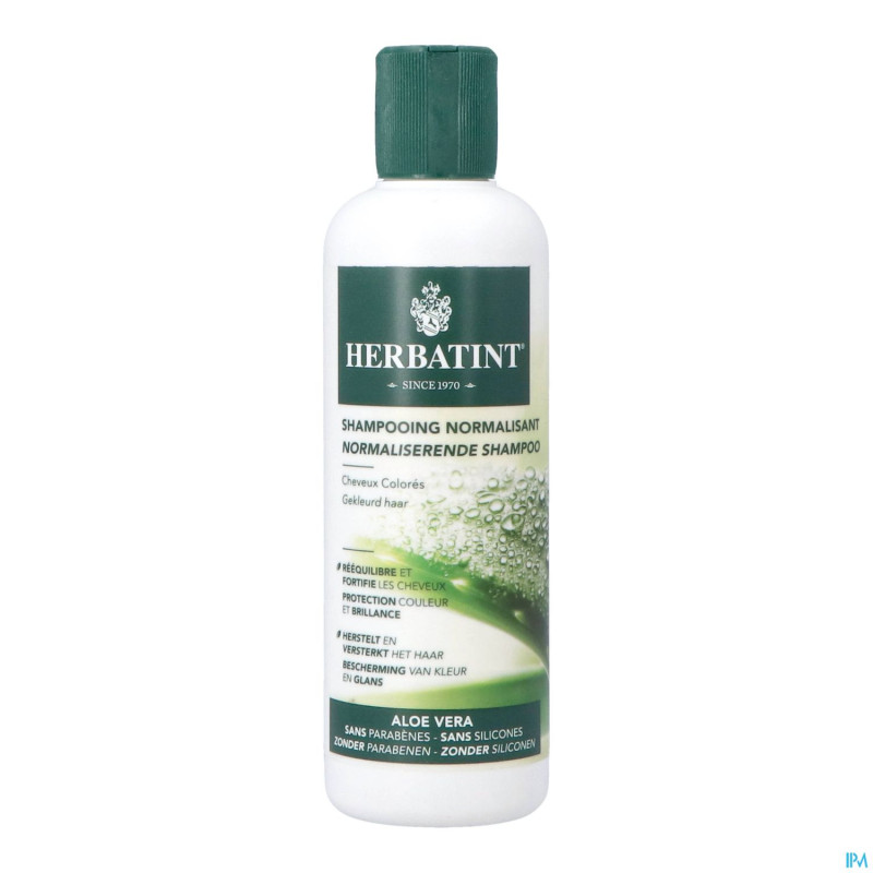 Herbatint sh normalisant aloe vera t.t.chev 260ml