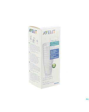 Avent via rechanges disposable pot 10x240ml