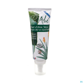 Pur aloe gel aloe vera natif bio tb 125ml bioticas