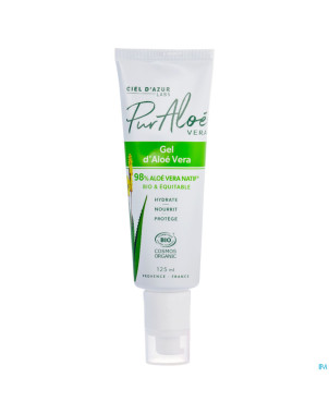 Pur aloe gel aloe vera natif bio tb 125ml bioticas