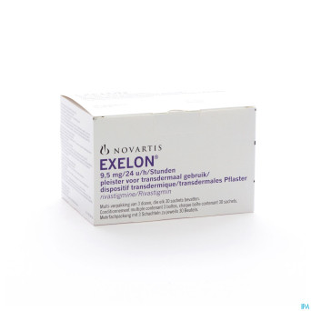 Exelon 9,5mg/24h emplatre transdermal 90
