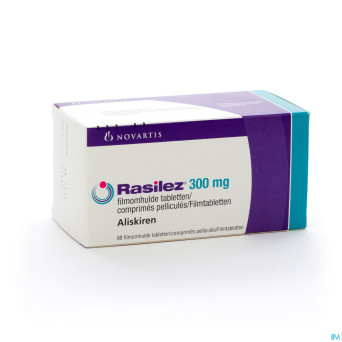 Rasilez 300mg tabl enrob-omhulde tabl 98 x 300 mg