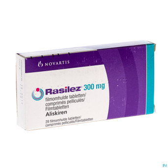 Rasilez 300mg tabl enrob-omhulde tabl 28 x 300 mg