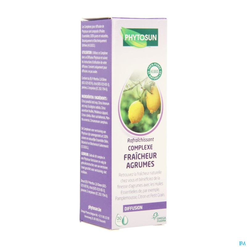 Phytosun complex fraicheur agrumes    30ml