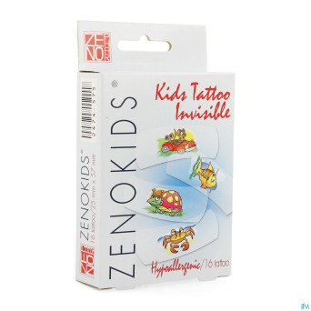 Zenokids tattoo invisible pansement wtp 16
