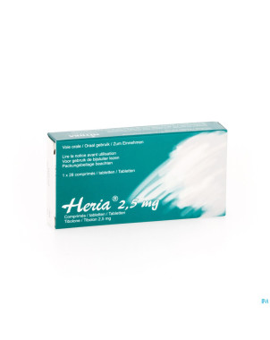 Heria 2,5 mg comp 1 x 28