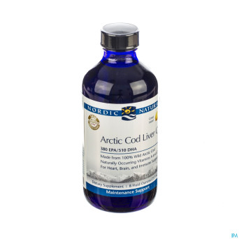 Nordic arctic cod liver oil citron   237ml