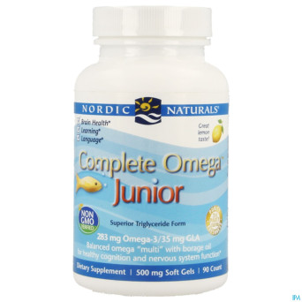 Nordic omega3-6-9 junior softcaps  90