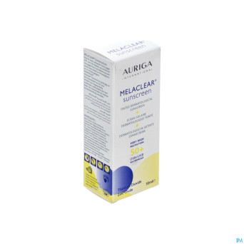 Auriga melaclear ecran solaire dermato ip50   50ml