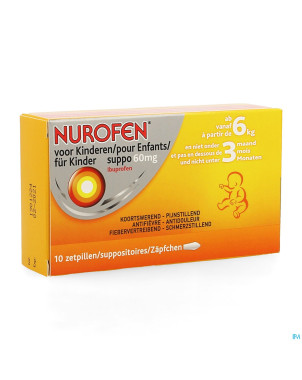 Nurofen enfant  60mg suppo  10x60mg