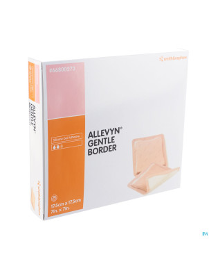 Allevyn gentle border ster 17,5x17,5cm 10 66800273