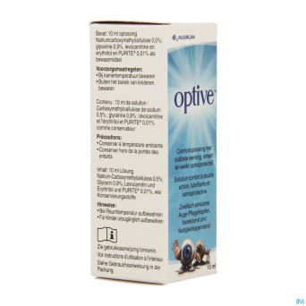 Optive solution confort double action ster 10ml