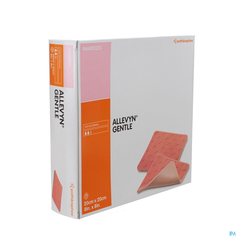 Allevyn gentle ster    20,0x20,0cm 10 66800251